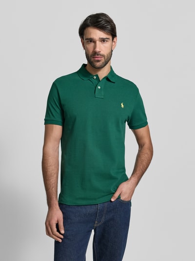 Polo Ralph Lauren Custom Slim Fit Poloshirt aus reiner Baumwolle Bottle 4