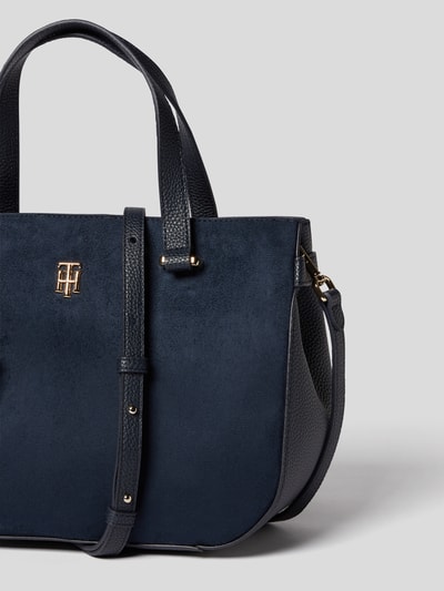 Tommy Hilfiger Handtas met labelapplicatie Marineblauw - 3