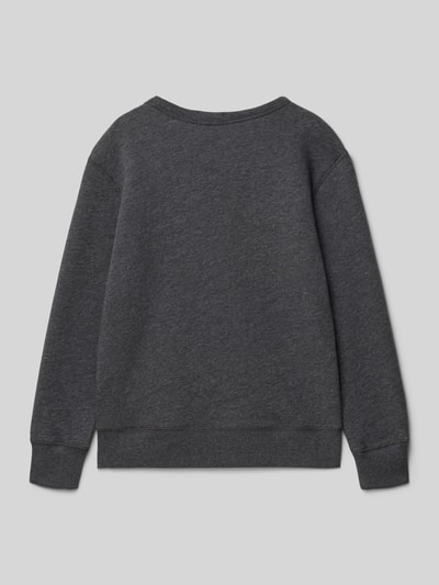 Polo Ralph Lauren Teens Regular fit sweatshirt met logoprint Antraciet gemêleerd - 3