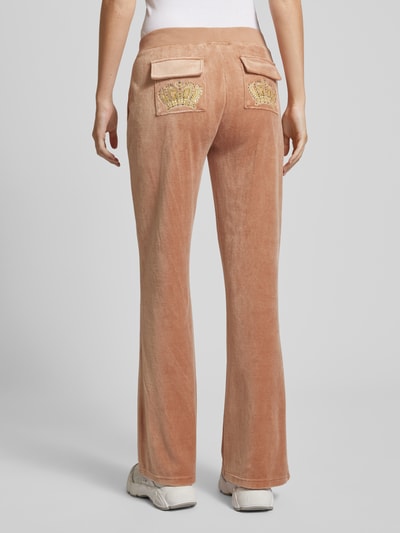 Juicy Couture Sweatpants met labeldetail Zand - 5