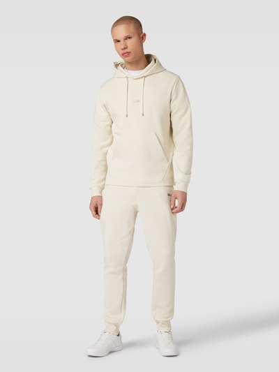 Balr. Hoodie met labelapplicatie, model 'Q-Series' Offwhite - 1