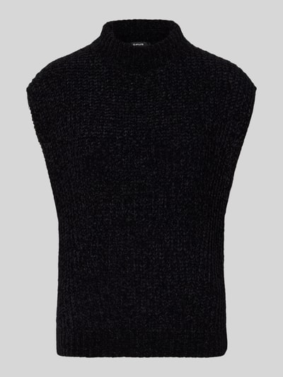 OPUS Pullunder mit Stehkragen Modell 'Pexto' Black 1