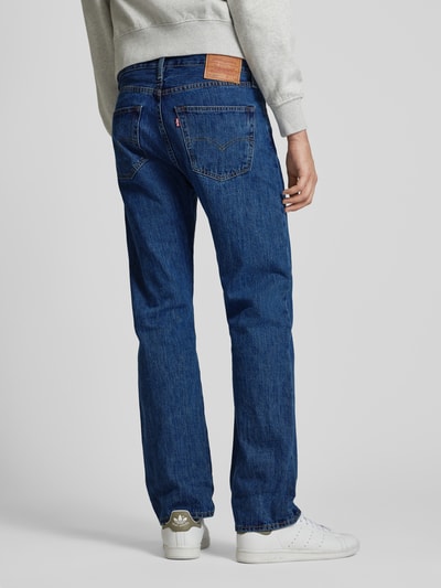 Levi's® Jeansy o kroju regular fit z 5 kieszeniami model ‘501’ Jeansowy niebieski 5