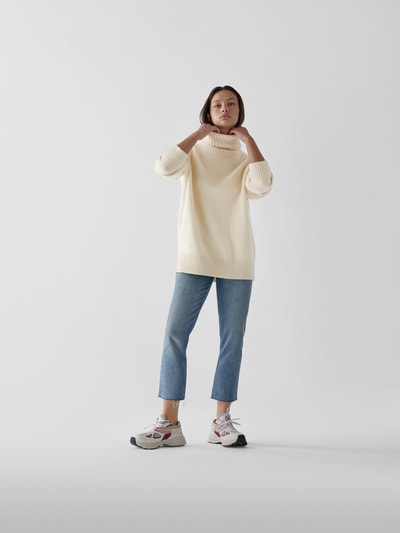 Extreme Cashmere Rollkragenpullover mit Kaschmir Ecru 1