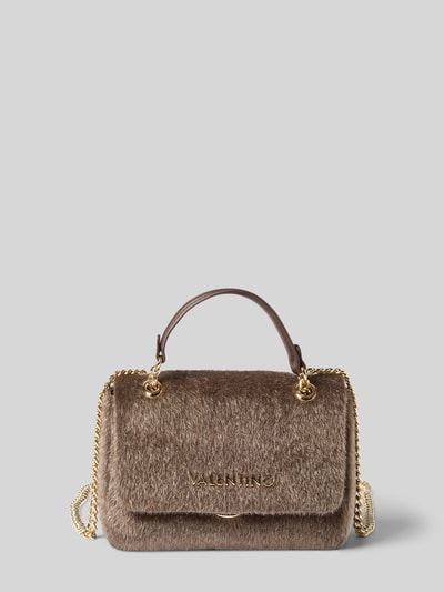 Valentino Bags Umhängetasche mit Label-Detail Dunkelbraun 2