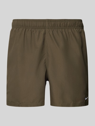 Nike Badehose mit Label-Stitching Oliv 1