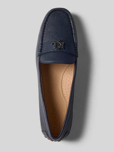 Lauren Ralph Lauren Loafers met logo-applicatie, model 'BARNSBURY' Blauw - 3