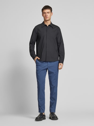 BOSS Slim Fit Chino mit Gürtelschlaufen Modell 'Kaiton' Ocean 1