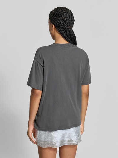 Anine Bing T-Shirt mit Malibu Beach Print Black 5