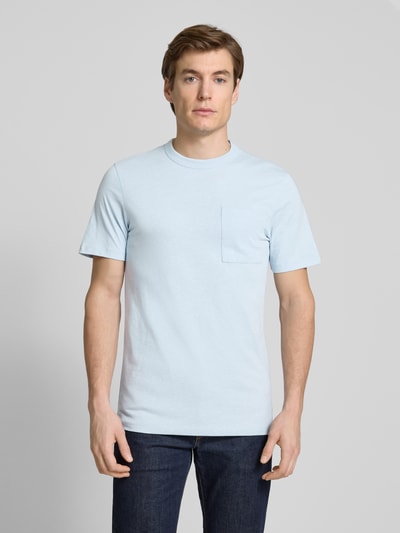 Casual Friday T-Shirt mit Rundhalsausschnitt Modell 'JASPER' Bleu 4