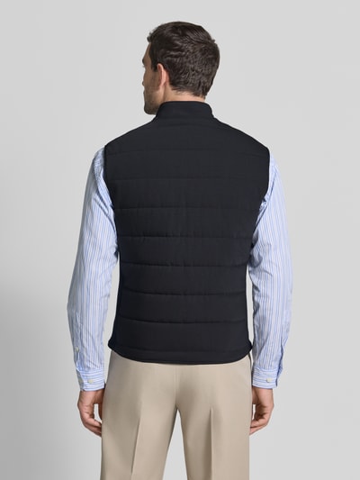 JOOP! COLLECTION Bodywarmer met steekzakken model 'Wento' Marineblauw - 5