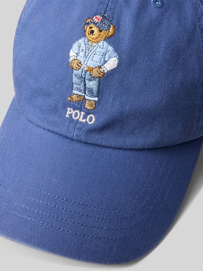 Polo Ralph Lauren Cap mit Polo Bear Logo-Detail Jeansblau 3