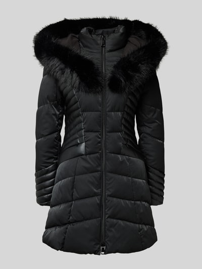 GUESS Regular Fit Steppmantel mit Zweiwege-Reißverschluss Modell 'Oxana' Black 2