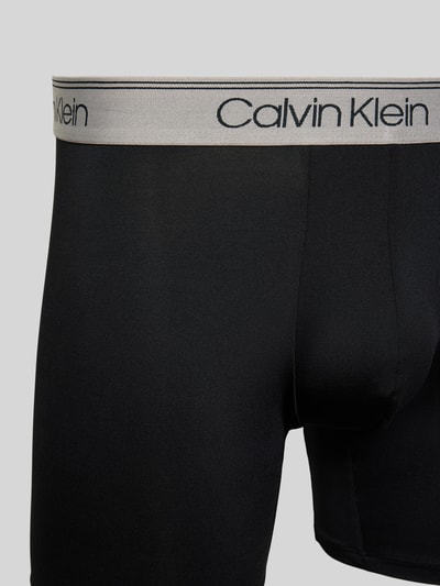 Calvin Klein Underwear Trunks mit Label-Detail Black 2