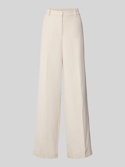 GUIDO MARIA KRETSCHMER WOMAN Stoffen broek met paspelzakken, model 'JANA' Beige - 2