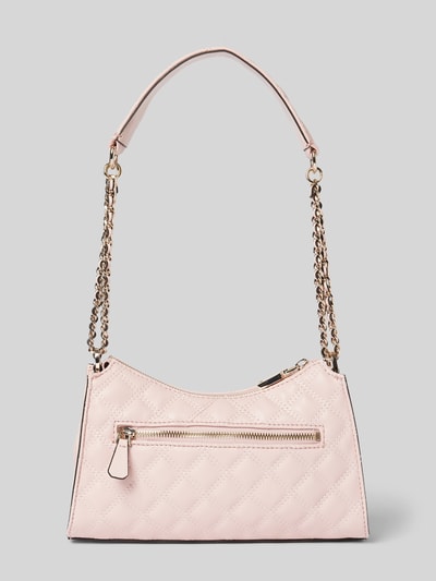 Guess Umhängetasche mit Steppnähten Modell 'GIULLY' Pink 4