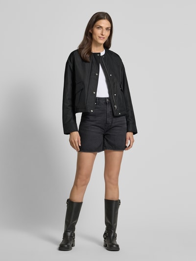 Marc O'Polo Relaxed Fit Bomberjacke mit Pattentaschen Black 1