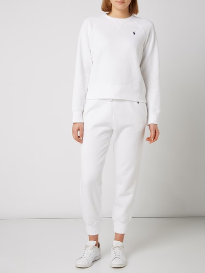 Polo Ralph Lauren Sweatshirt mit Logo-Stickerei Weiss 1