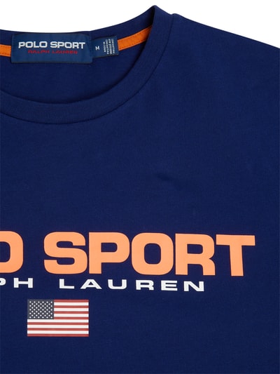 Polo Ralph Lauren T-Shirt mit Label-Schriftzug Royal 2