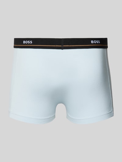 BOSS Trunks mit elastischem Logo-Bund im 3er-Pack Petrol 3