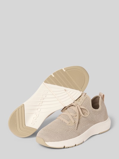 Marc O'Polo Sneakersy o niskim kroju z naszywką z logo Piaskowy melanż 4