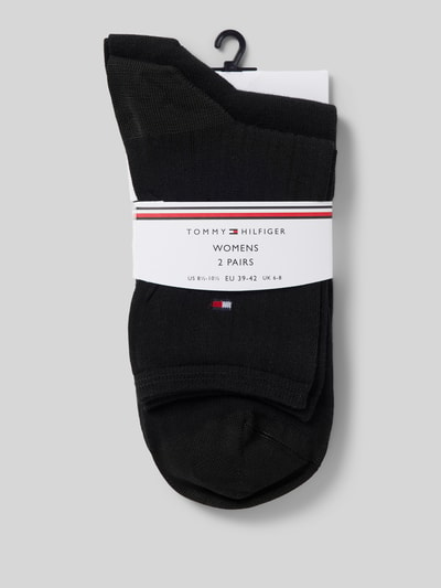 Tommy Hilfiger Socken mit elastischem Bündchen im 2er-Pack Black 3