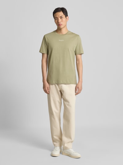 Marc O'Polo Regular Fit T-Shirt aus reiner Baumwolle Mint 1