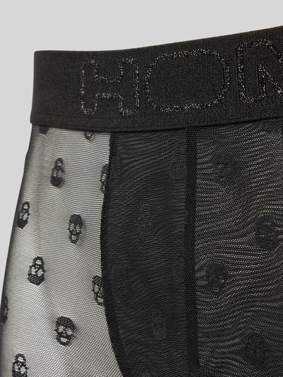 HOM Trunks im semitransparenten Design Modell 'Dark' BLACK 2