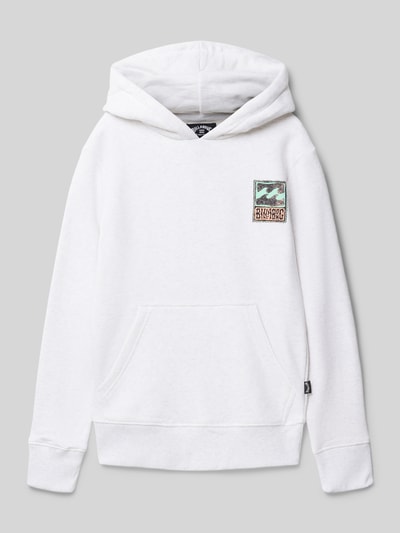 Billabong Hoodie mit Känguru-Tasche Hellgrau Melange 1