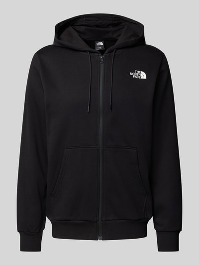 The North Face Sweatjacke mit Label-Print Black 2