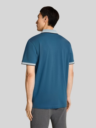 Tom Tailor Regular Fit Poloshirt aus reiner Baumwolle Petrol 5