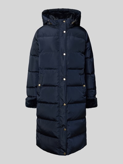 Lauren Ralph Lauren Lange donsjas met capuchon en steekzakken Marineblauw - 2