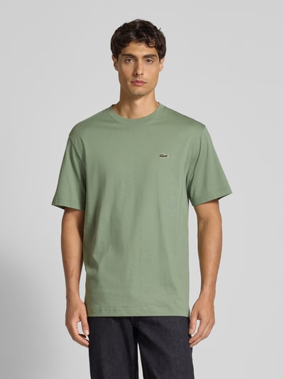 Lacoste Regular fit T-shirt van puur katoen Groen - 4