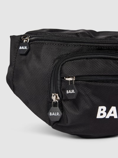 Balr. Bauchtasche mit Label-Print Modell 'U-Series' Black 3