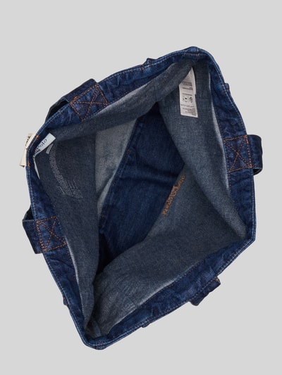 Marc O'Polo DENIM Henkeltasche aus Baumwoll-Lyocell-Mix Jeansblau 4