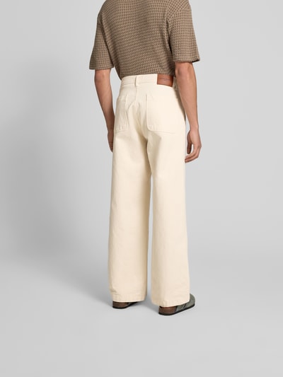 Officine Générale Jeans mit Gesäßtaschen Offwhite 5