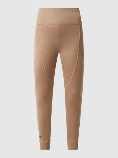 PUMA PERFORMANCE Sportleggings mit Logo-Detail  Beige 2