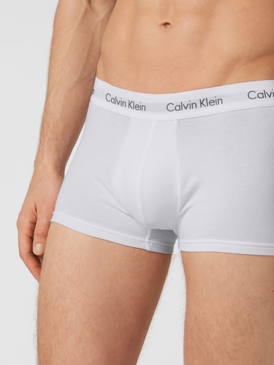 Calvin Klein Underwear Obcisłe bokserki w zestawie 3 szt. — krótkie nogawki Biały 3