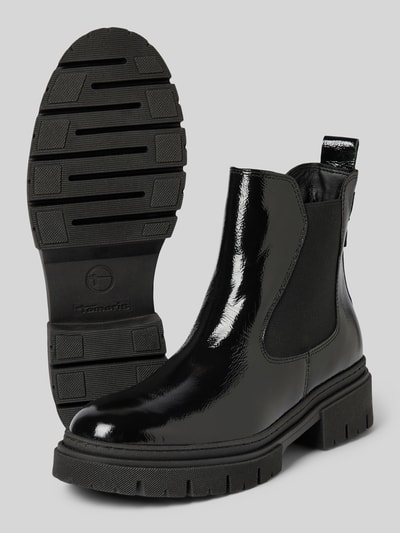 Tamaris Chelsea Boots mit elastischem Einsatz Black 4