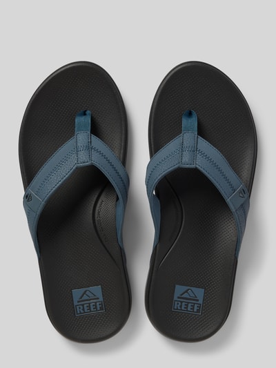 REEF Teenslippers met labeldetails, model 'CUSHION PHANTOM 2.0' Marineblauw - 3