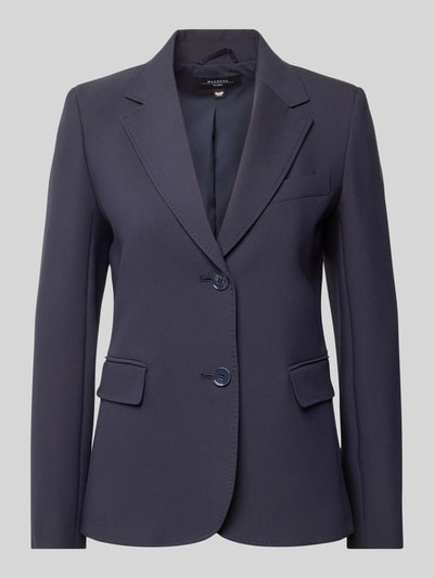 Weekend Max Mara Blazer mit Brustleistentasche Modell 'UVA' Marine 2