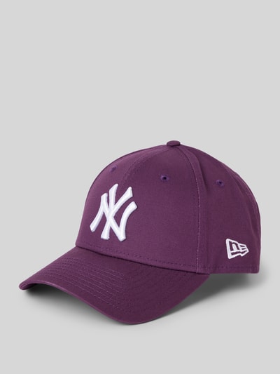 New Era Basecap mit Logo-Stitching Violett 1