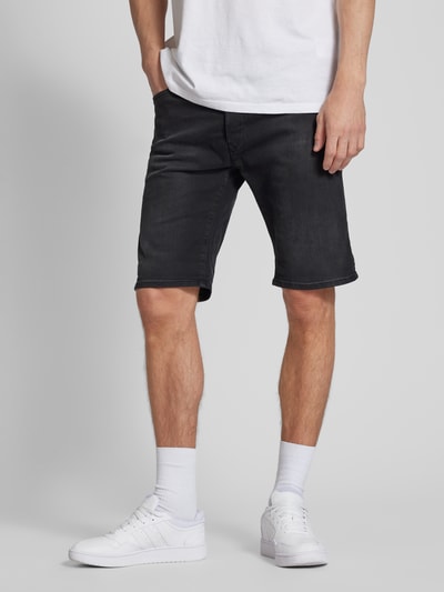 Replay Regular Fit Jeansshorts im 5-Pocket-Design Modell 'RBJ.901' Black 4