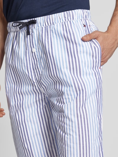 Tommy Hilfiger Pyjama-Hose mit elastischem Bund Blau 3