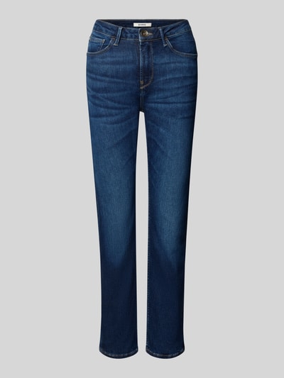 Garcia Jeansy o kroju straight fit z mieszanki bawełny model 'Celia' Niebieski 1