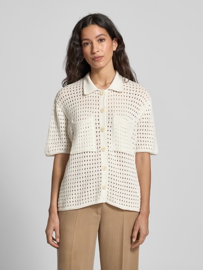 Smith and Soul Cardigan mit 1/2-Arm Offwhite 4