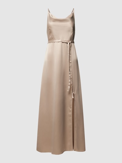 Vila Midi-jurk met tailleriem, model 'ELLIE' Beige - 2