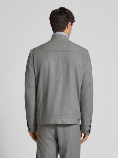 Cinque Jack met opstaande kraag en borstzakken Lichtgrijs - 5