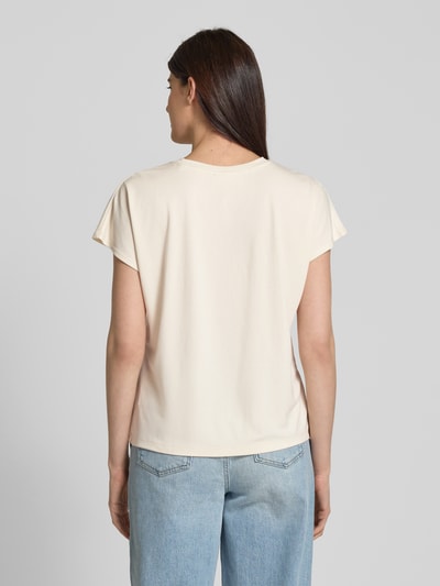 Jake*s Collection T-Shirt mit Rundhalsausschnitt Ecru 5