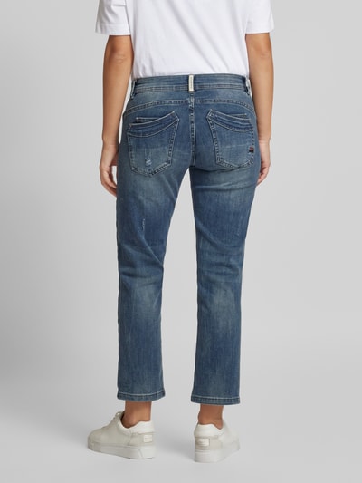 Buena Vista Straight Leg Jeans mit verkürztem Schnitt Modell 'Malibu' Blau 5